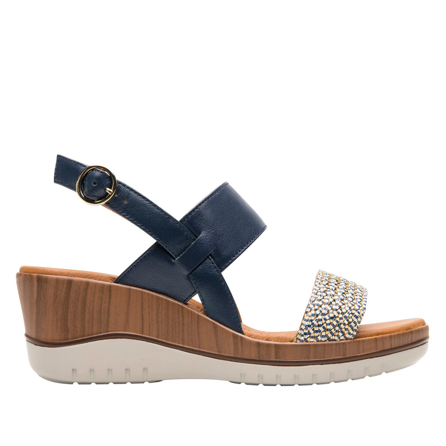 Sandalia Mujer Emily 113325 Azul Marino Flexi-0