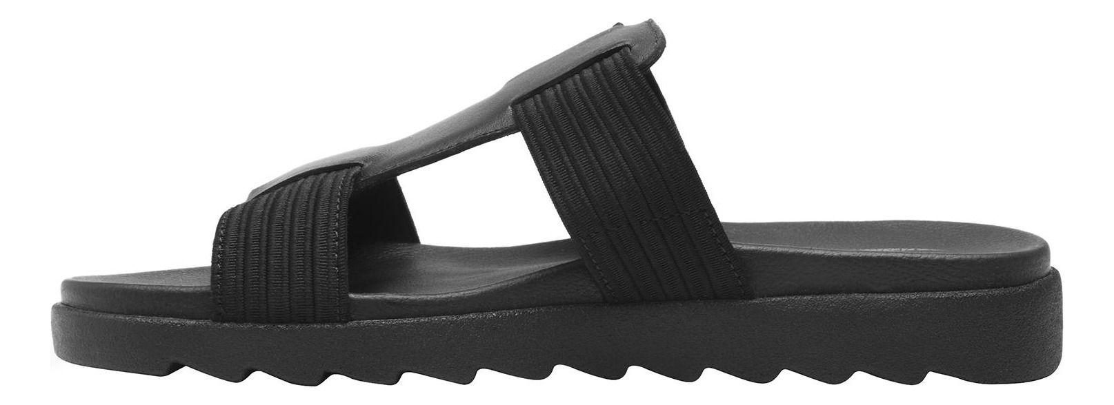 Sandalia Mujer Cuero Norah Negro Flexi-2