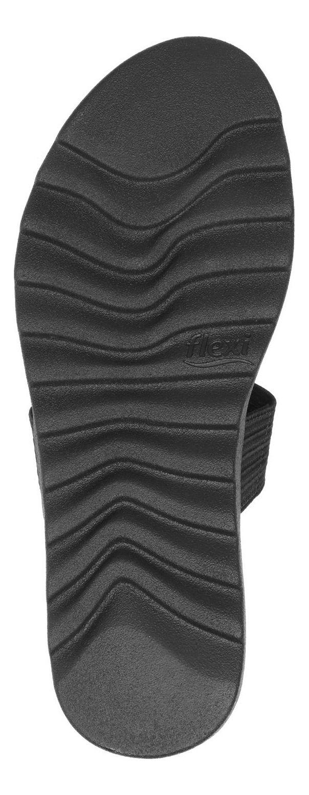 Sandalia Mujer Cuero Norah Negro Flexi-5
