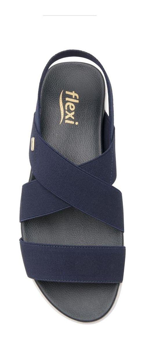 Sandalia Mujer Norah Azul Flexi-2
