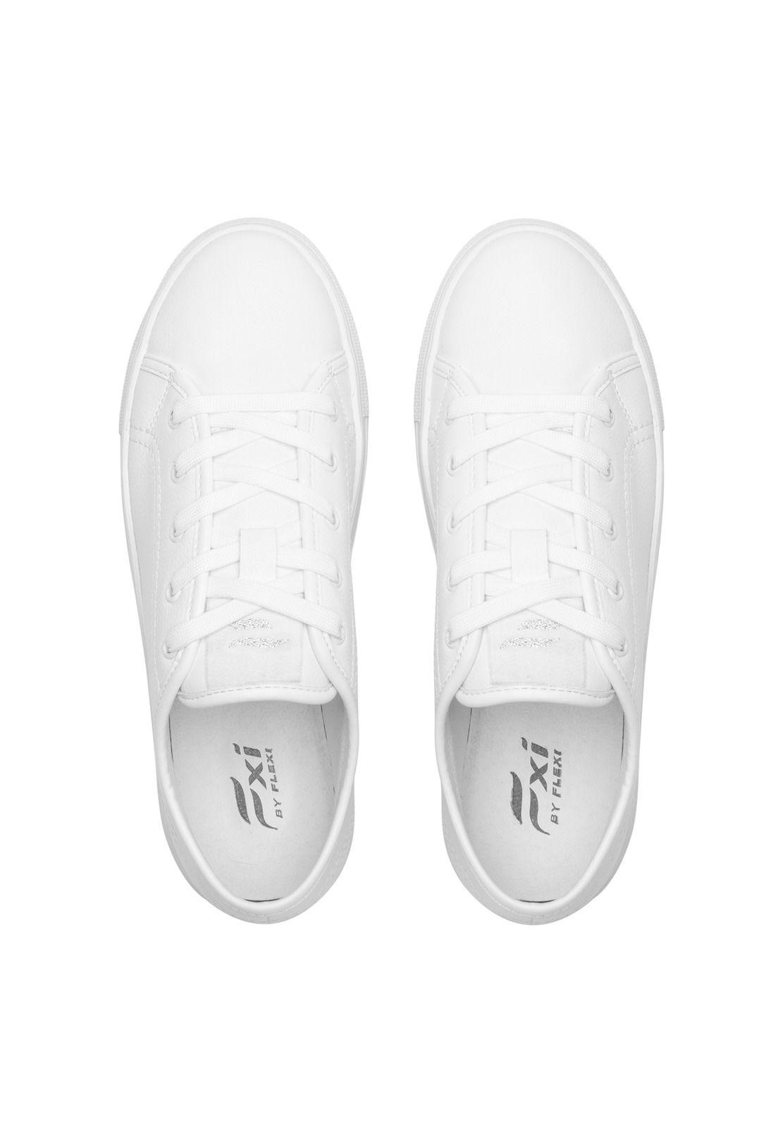 Zapatilla Mujer Lina 125401 Blanco Flexi-6