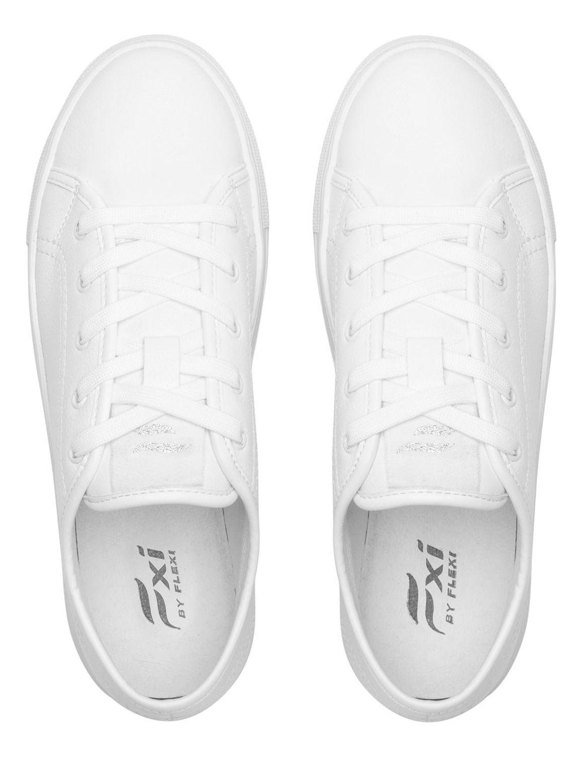 Zapatilla Mujer Lina 125401 Blanco Flexi-5