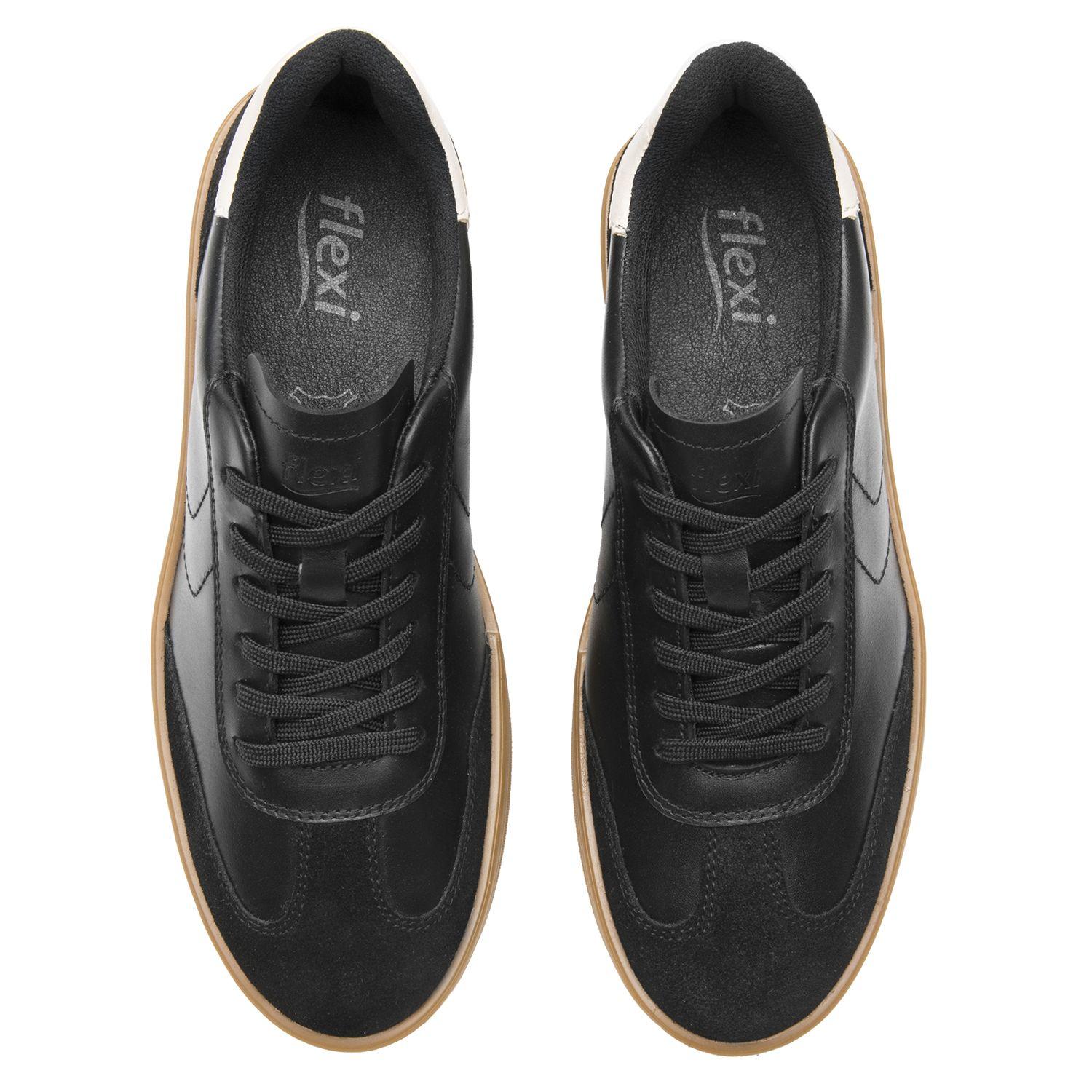 Zapatilla Mujer Milan 134503 Negro Flexi-6