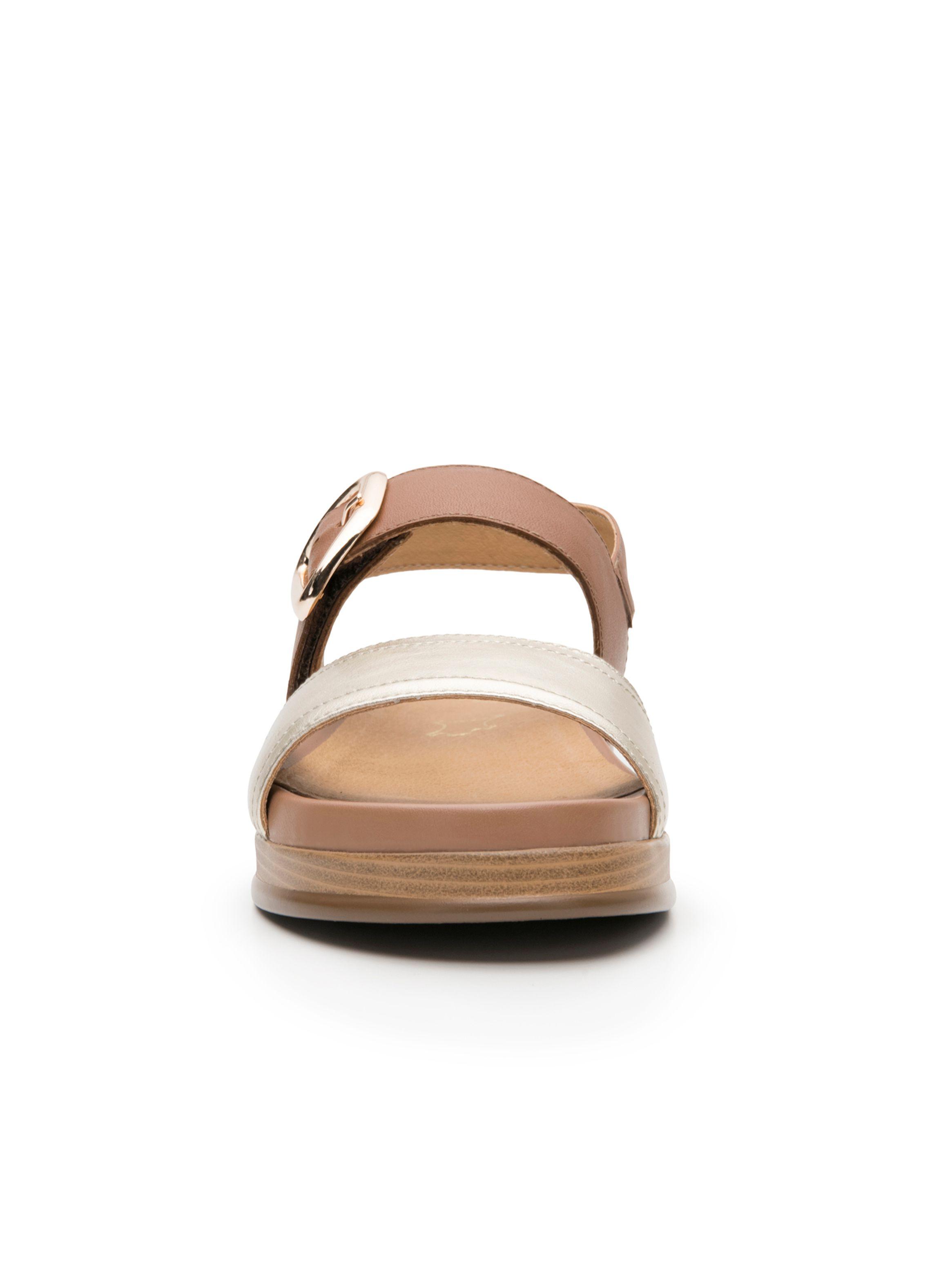 Sandalia Flexi Mujer Debora 140102 Dorada-3