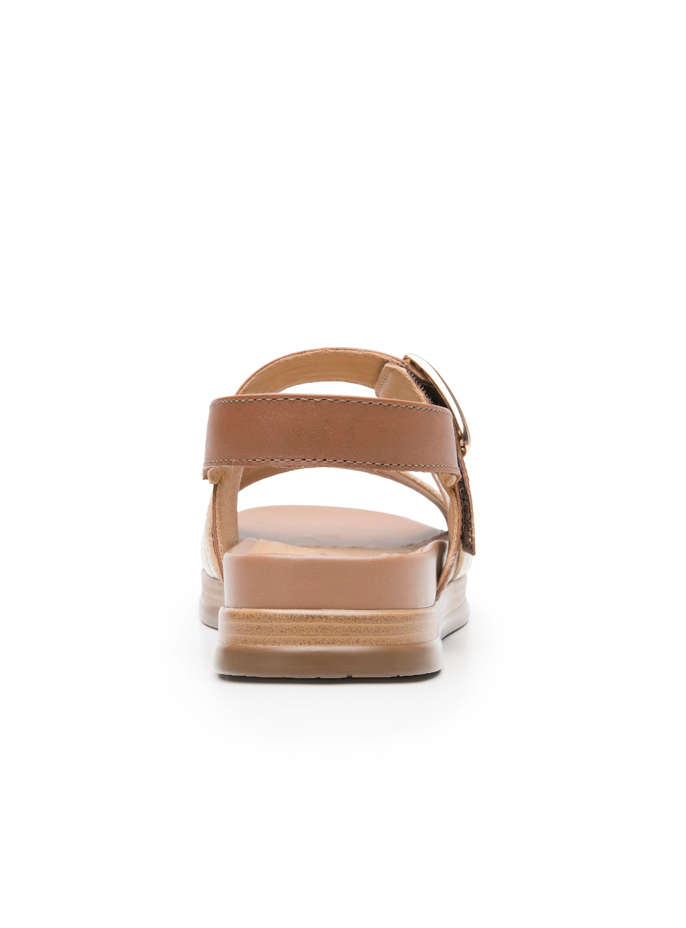 Sandalia Flexi Mujer Debora 140102 Dorada-4
