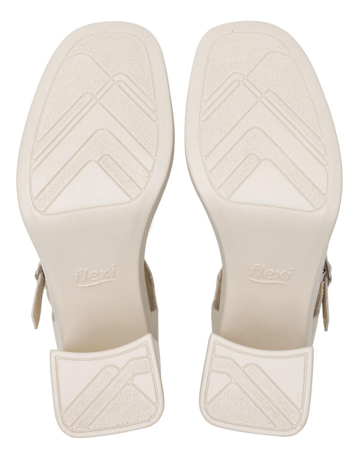 Sandalia Mujer Roraima 127604 Blanco Algodón Flexi-4