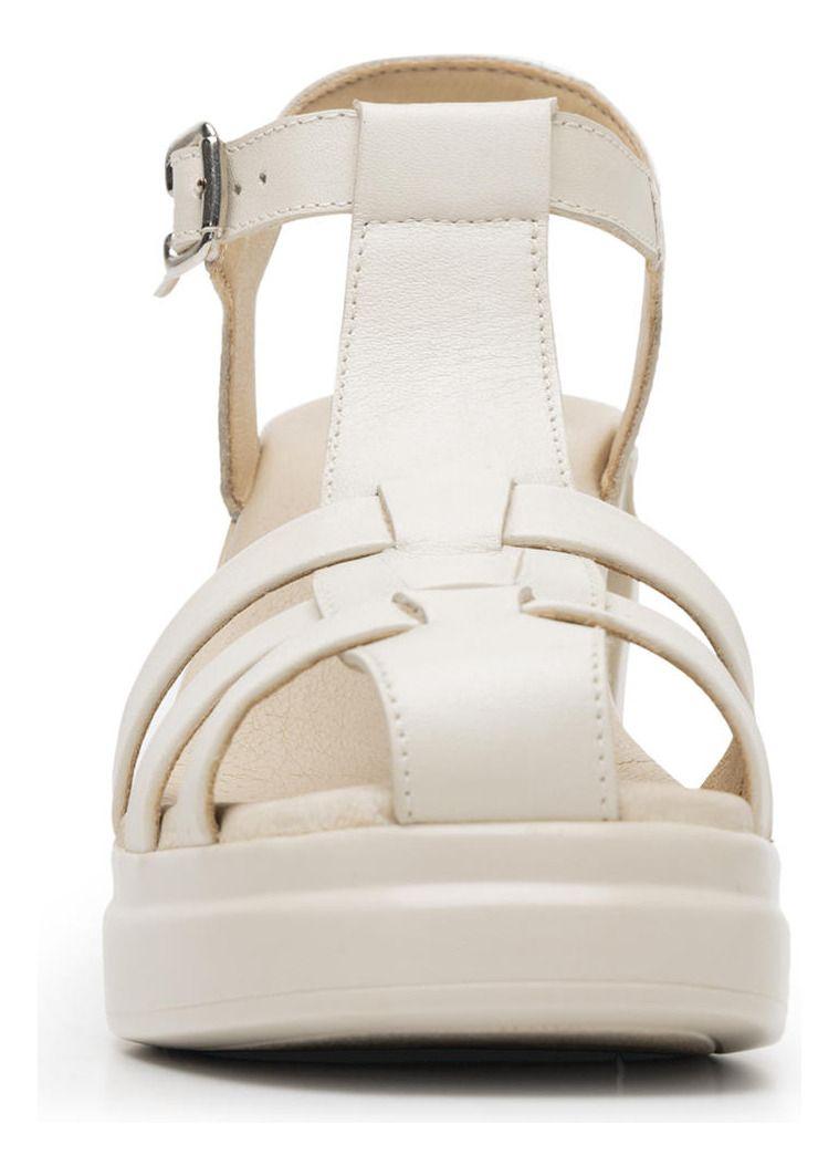 Sandalia Mujer Roraima 127604 Blanco Algodón Flexi-6