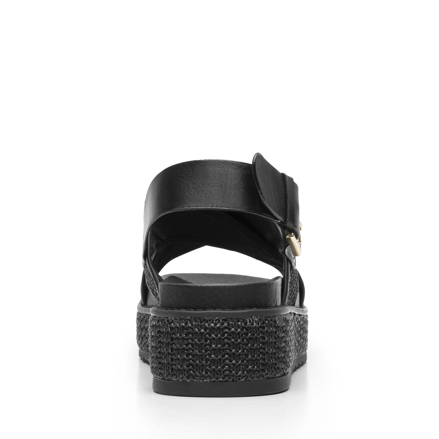 Sandalia Mujer Pia 135502 Negro Flexi-3