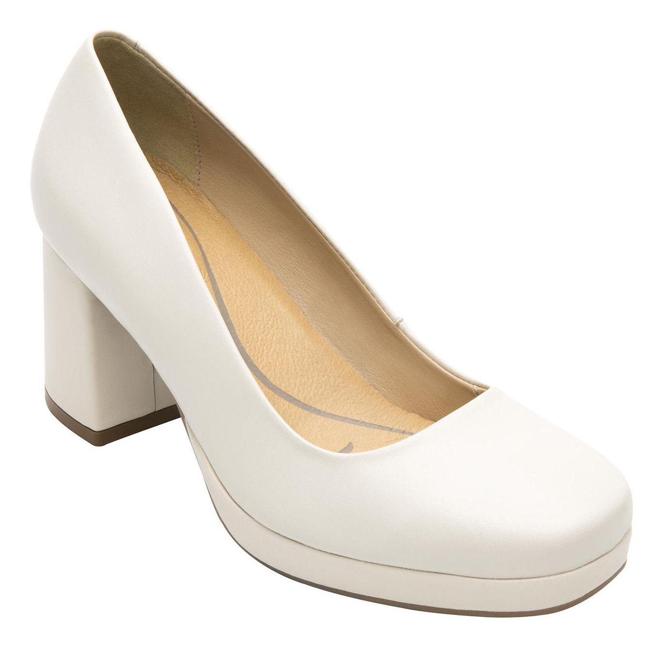 Zapato Mujer Cuero Mackenzie 127201 Beige Flexi-1