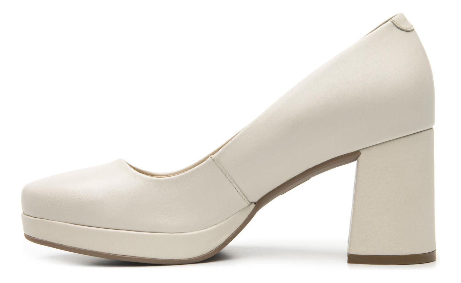 Zapato Mujer Cuero Mackenzie 127201 Beige Flexi-2