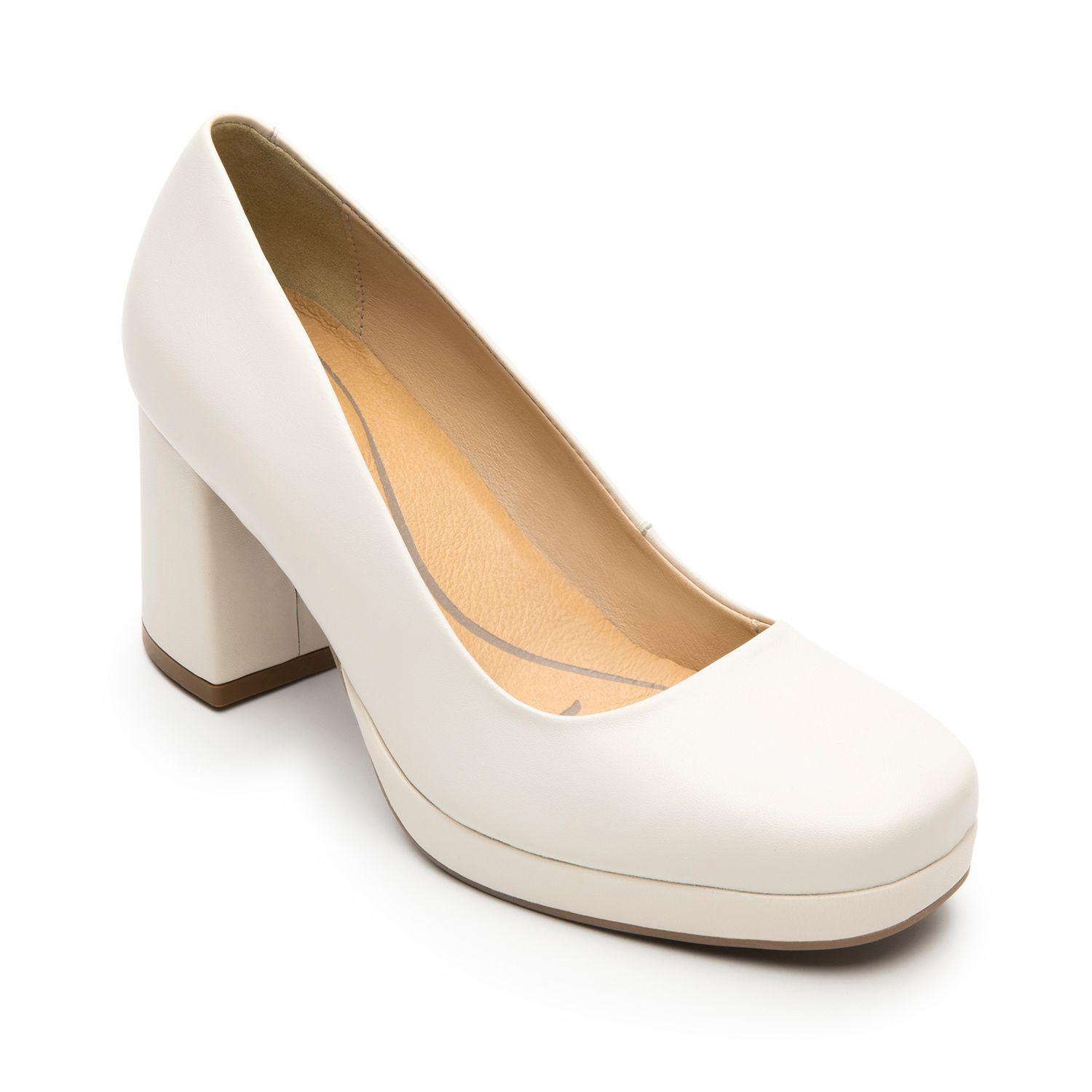 Zapato Mujer Cuero Mackenzie 127201 Beige Flexi-1