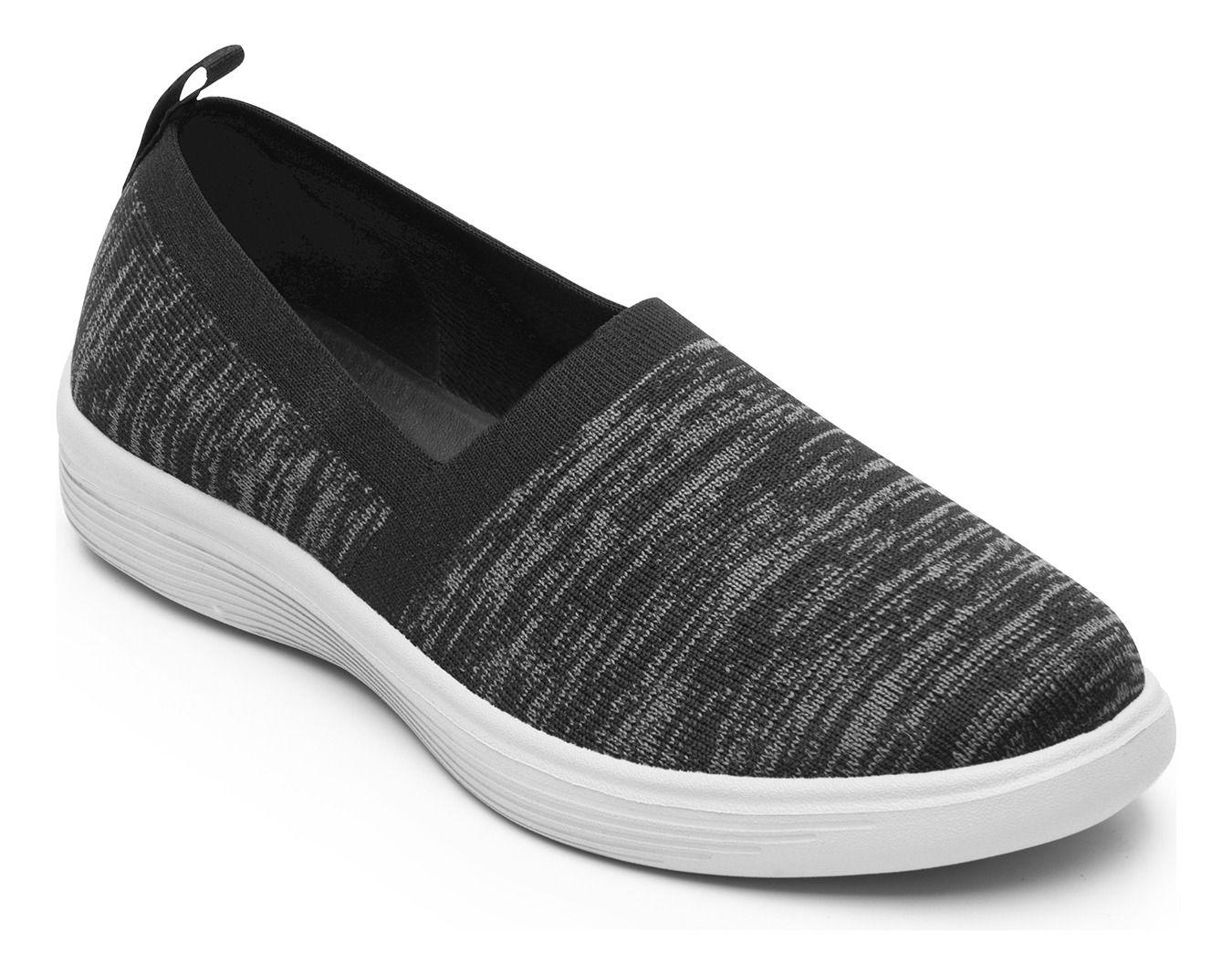 Zapatilla Mujer Grecya 104918 Negra Flexi-3