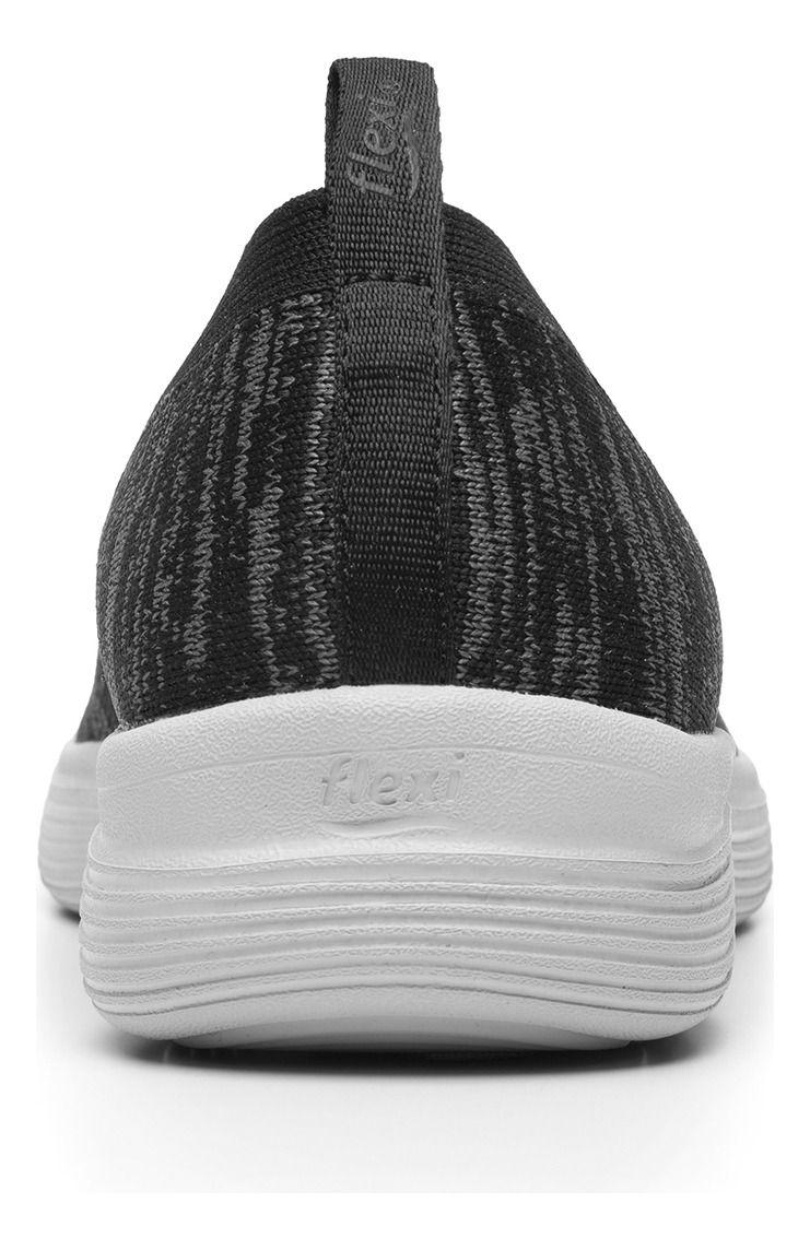 Zapatilla Mujer Grecya 104918 Negra Flexi-6