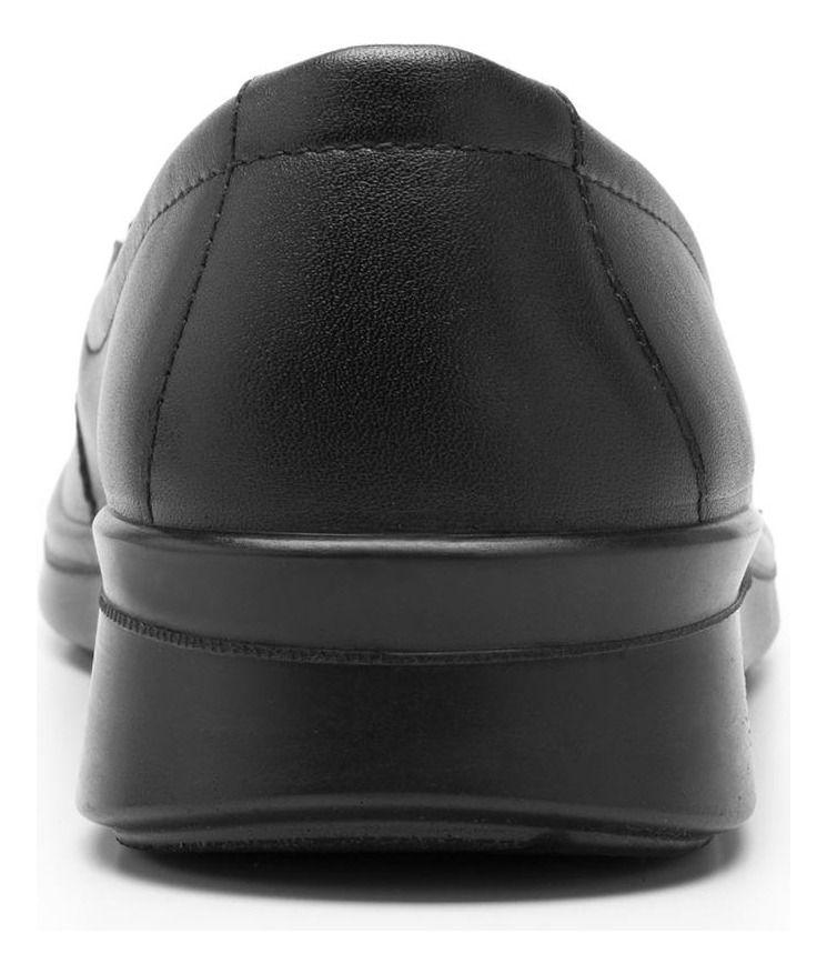 Mocasín Mujer Cuero Jenelle 124502 Negro Flexi-4