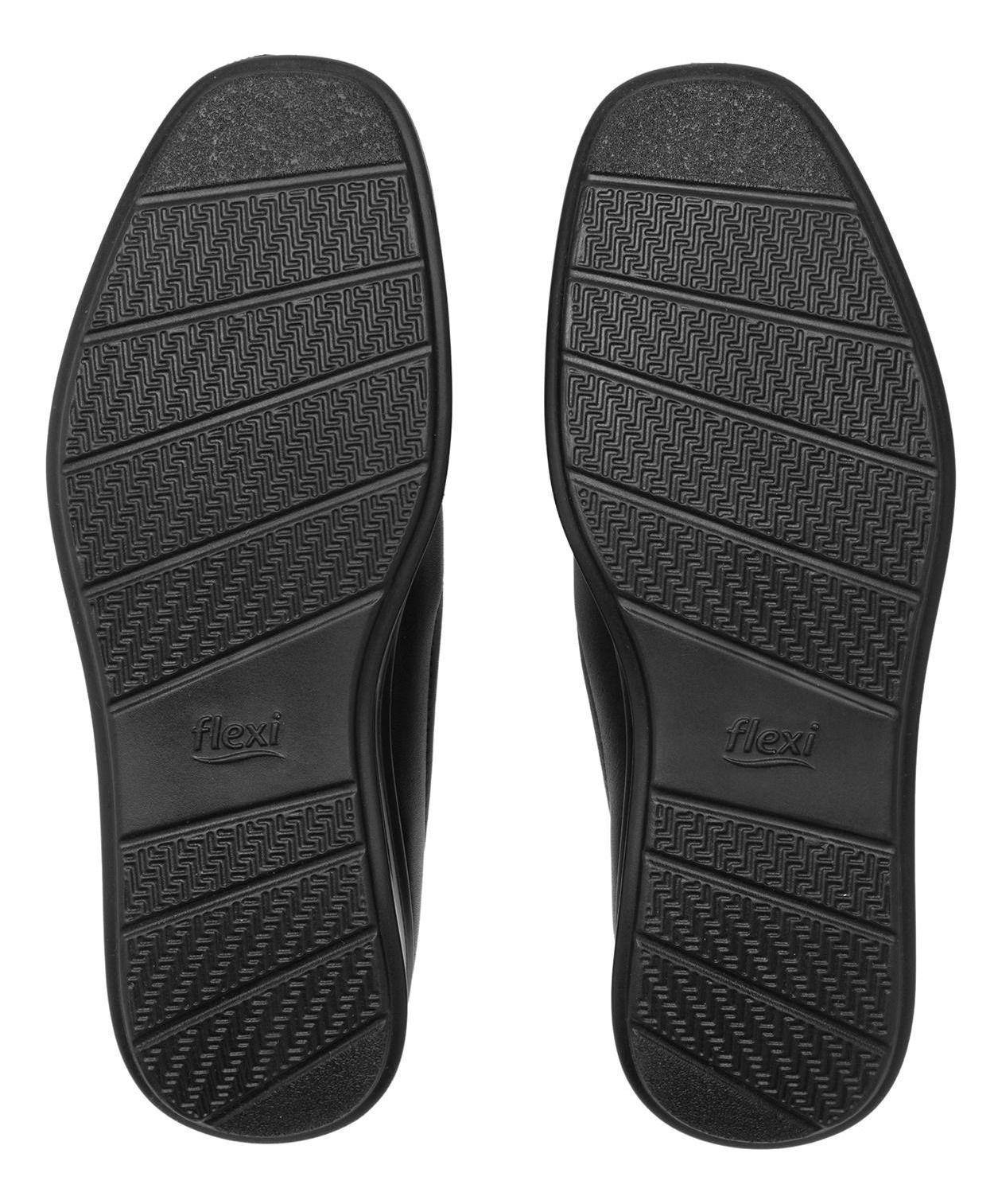 Mocasín Mujer Cuero Jenelle 124502 Negro Flexi-6