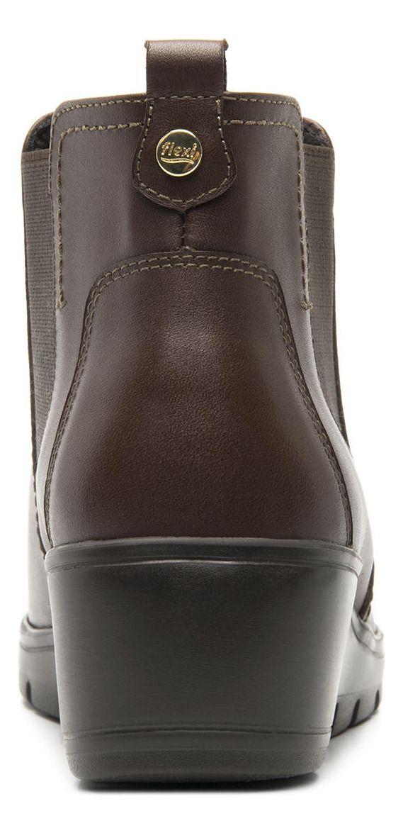 Botín Mujer Cataleya 104814 Café Flexi-3