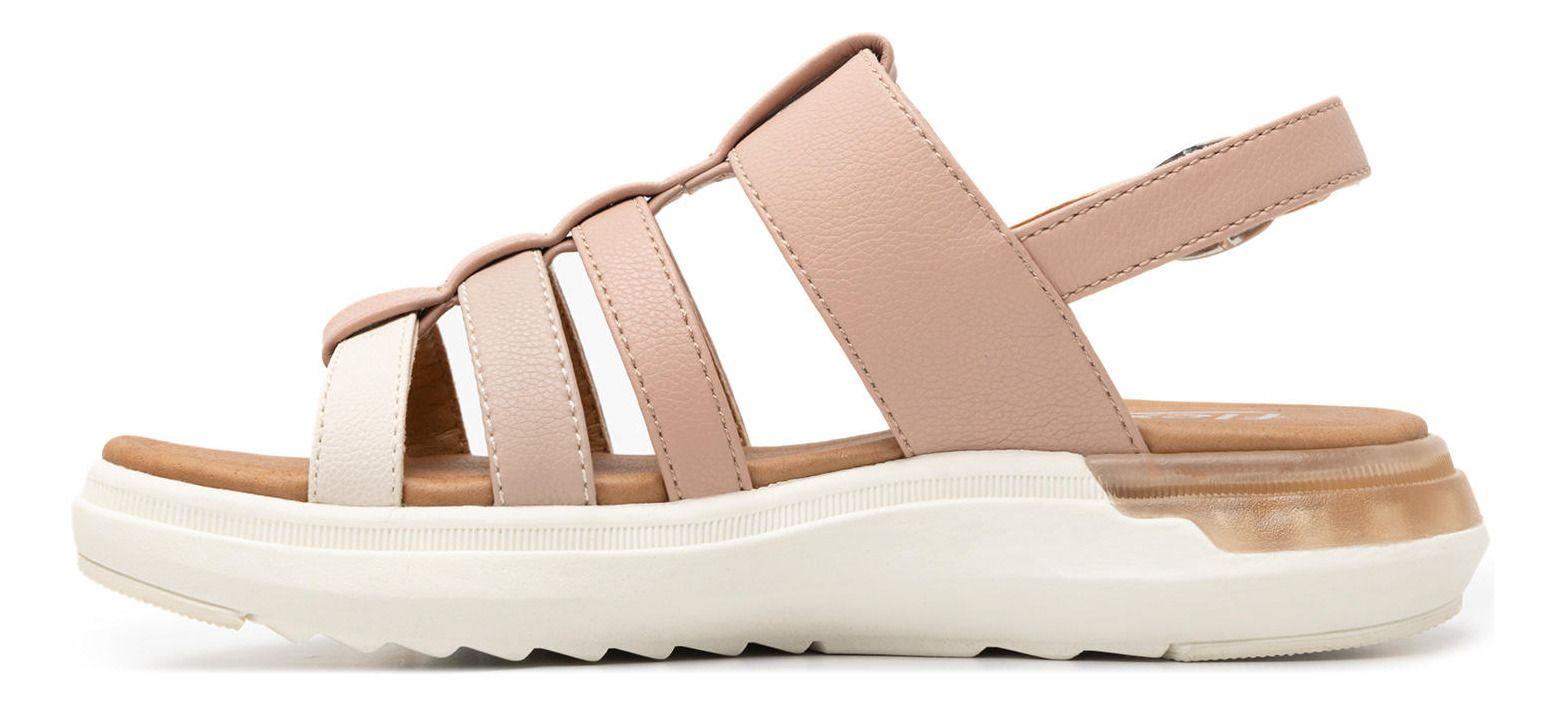 Sandalia Mujer Fraga 129402 Rosa Flexi-2