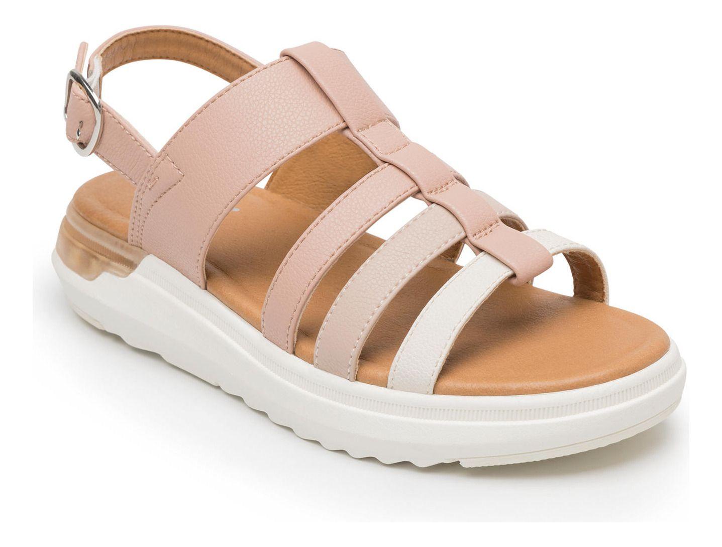 Sandalia Mujer Fraga 129402 Rosa Flexi-1