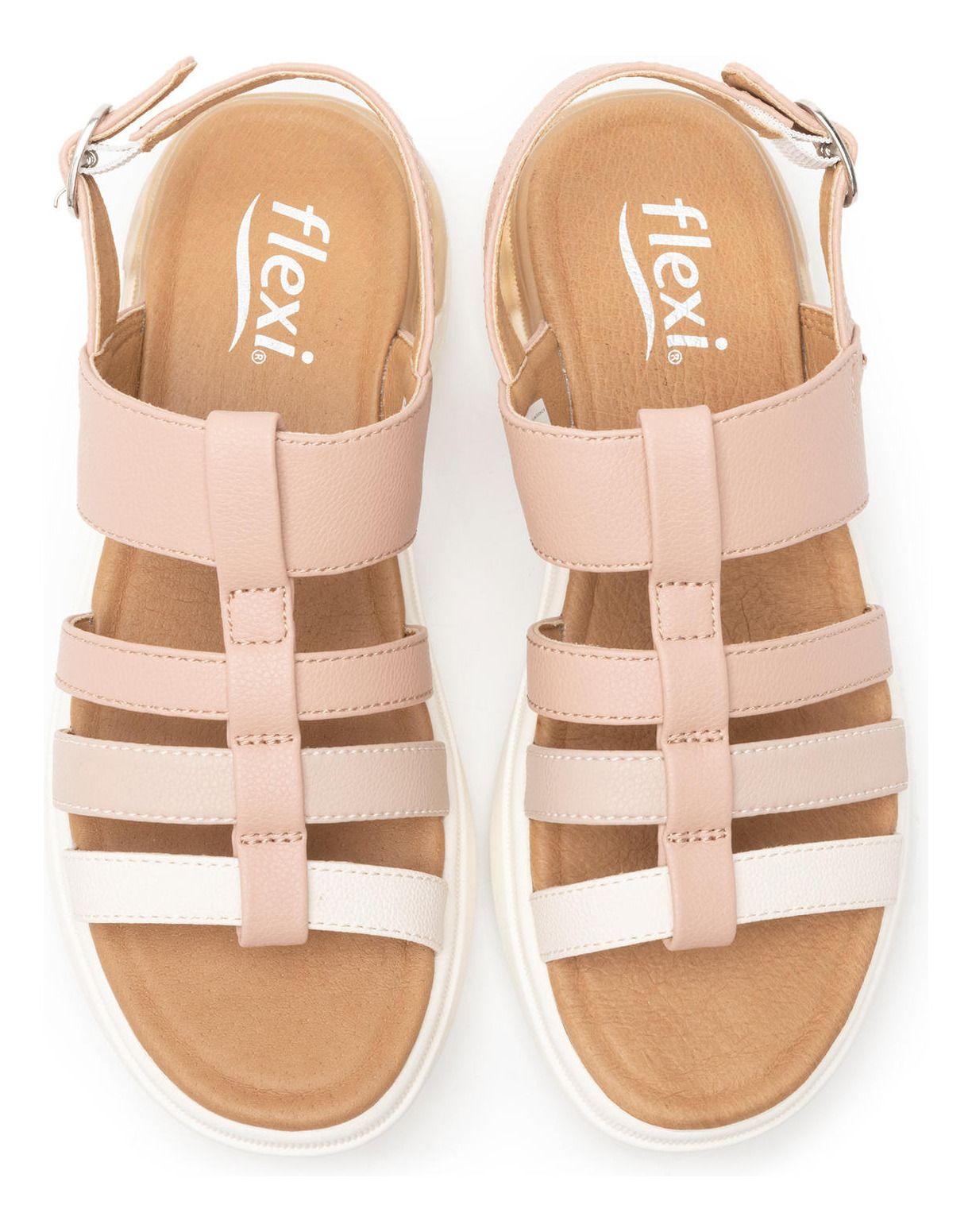 Sandalia Mujer Fraga 129402 Rosa Flexi-4