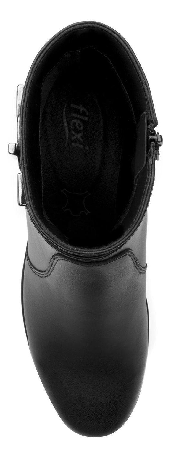Botín Mujer Yulisa 45232 Negro Flexi-4