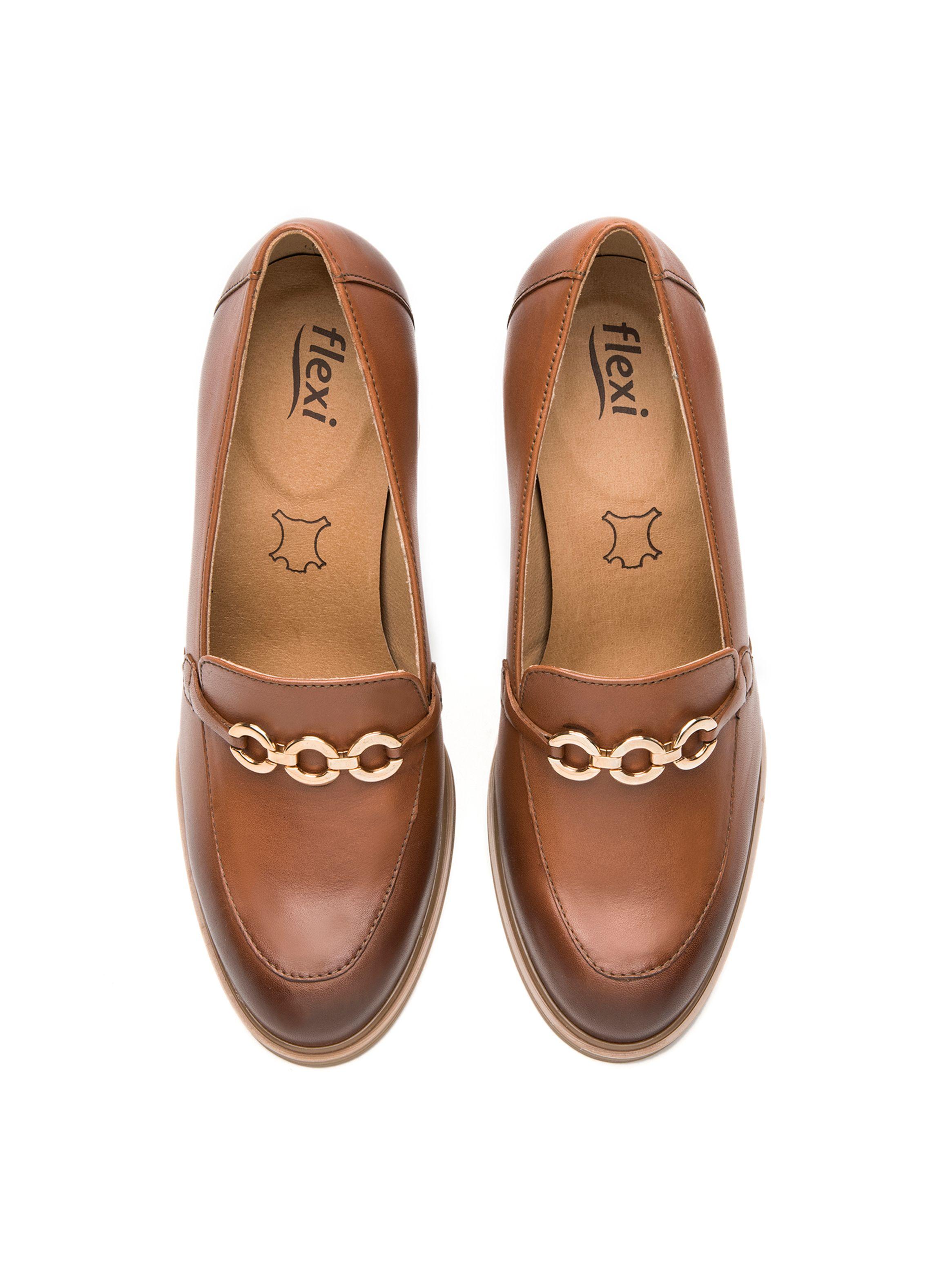 Zapato Mujer Mariela 130605 Café Flexi-5