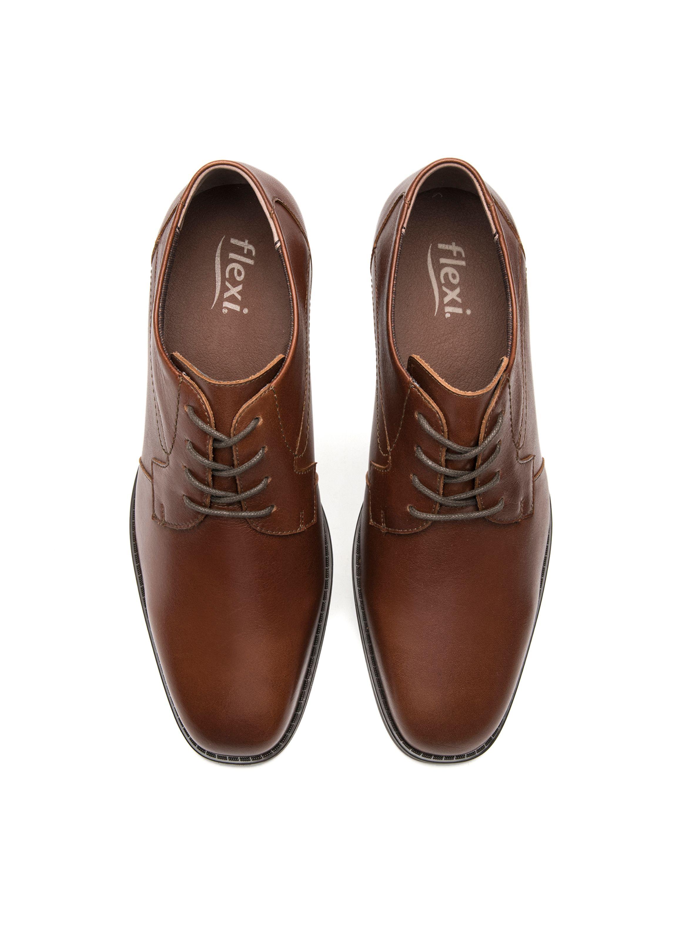 Zapato Hombre Cassini 421401 Café Flexi-5