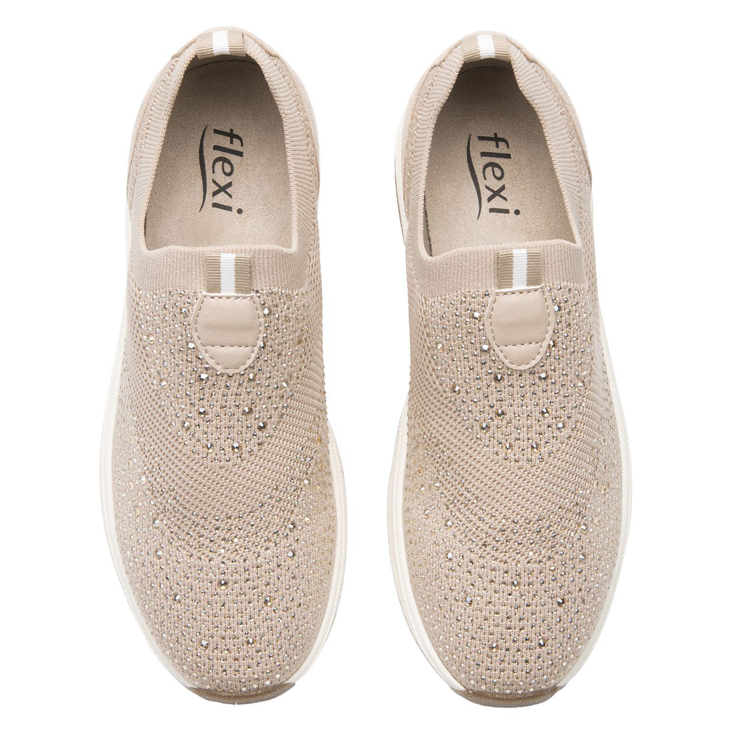Zapatilla Mujer Letti 134101 Beige Flexi-5