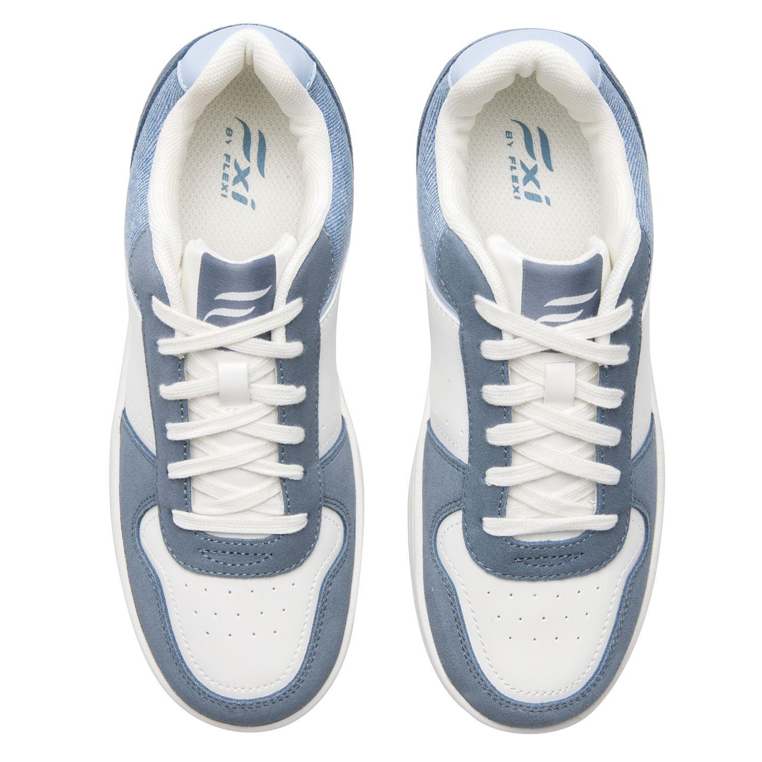 Zapatilla Mujer Inna 131604 Azul Flexi-5
