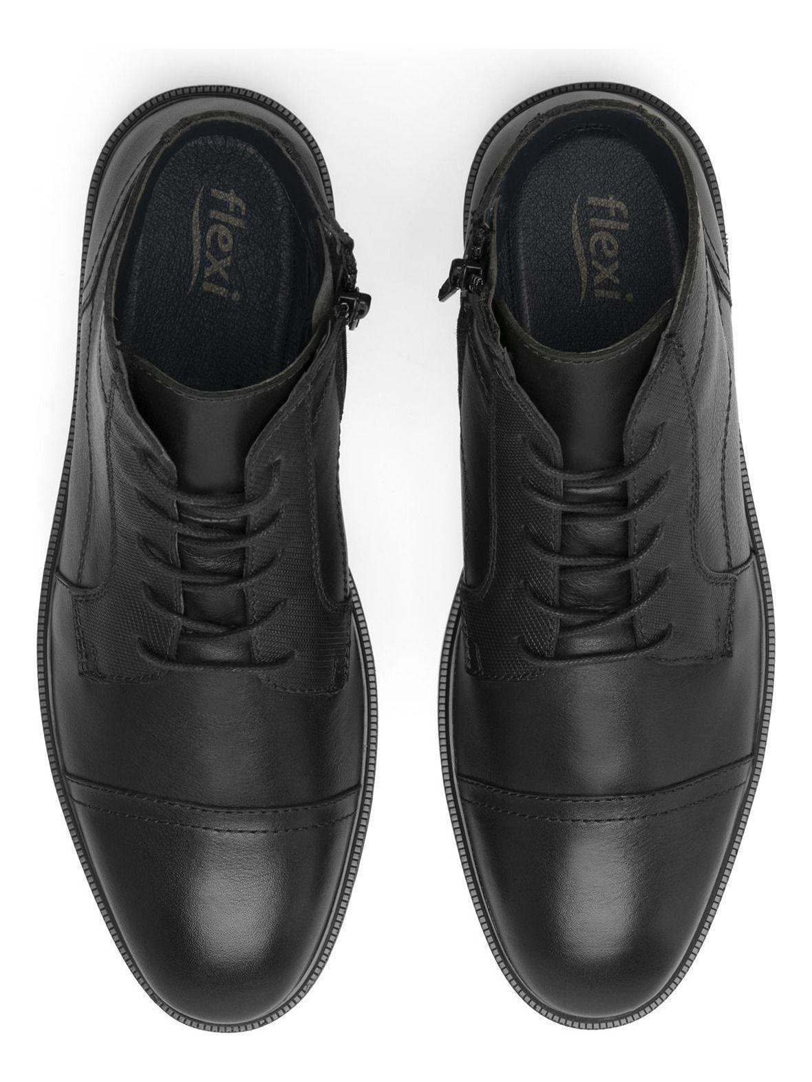 Botín Hombre Polara 412306 Negro Flexi-5