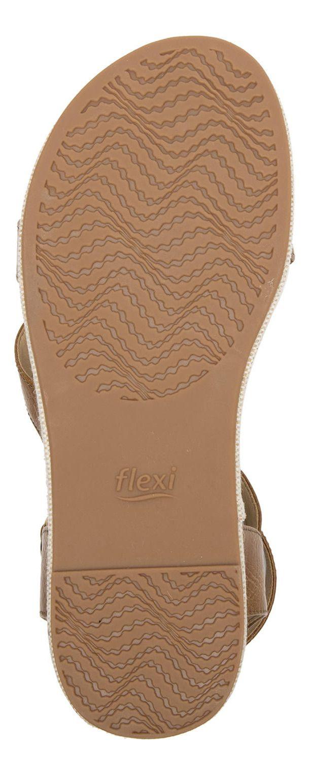 Sandalia Mujer Deyna Café Flexi-2