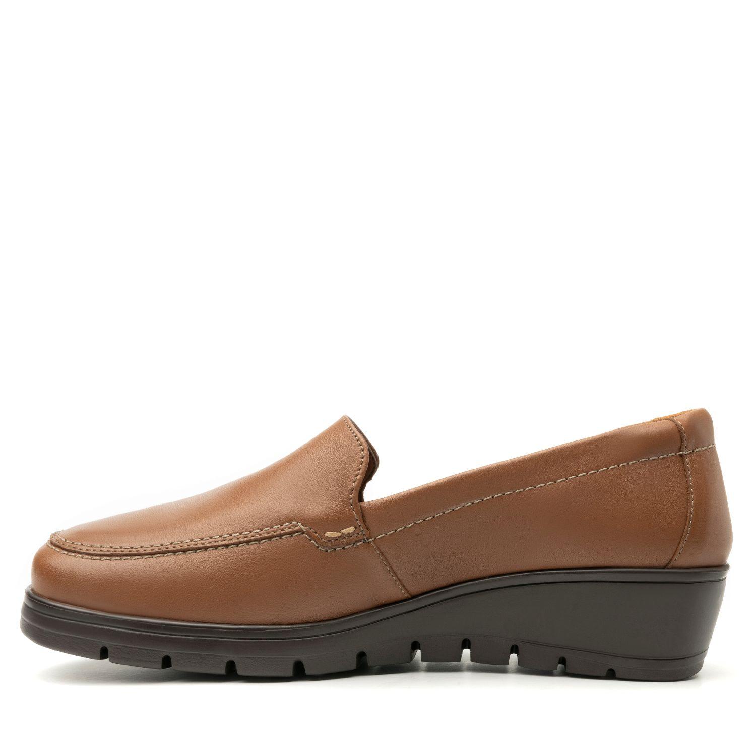 Zapato Mujer Cuero Cataleya Cafe Flexi-3