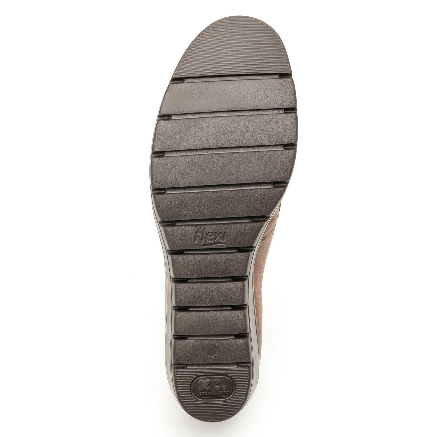 Zapato Mujer Cuero Cataleya Cafe Flexi-7