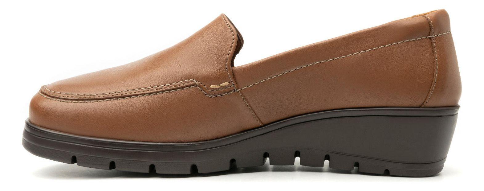 Zapato Mujer Cuero Cataleya Cafe Flexi-4