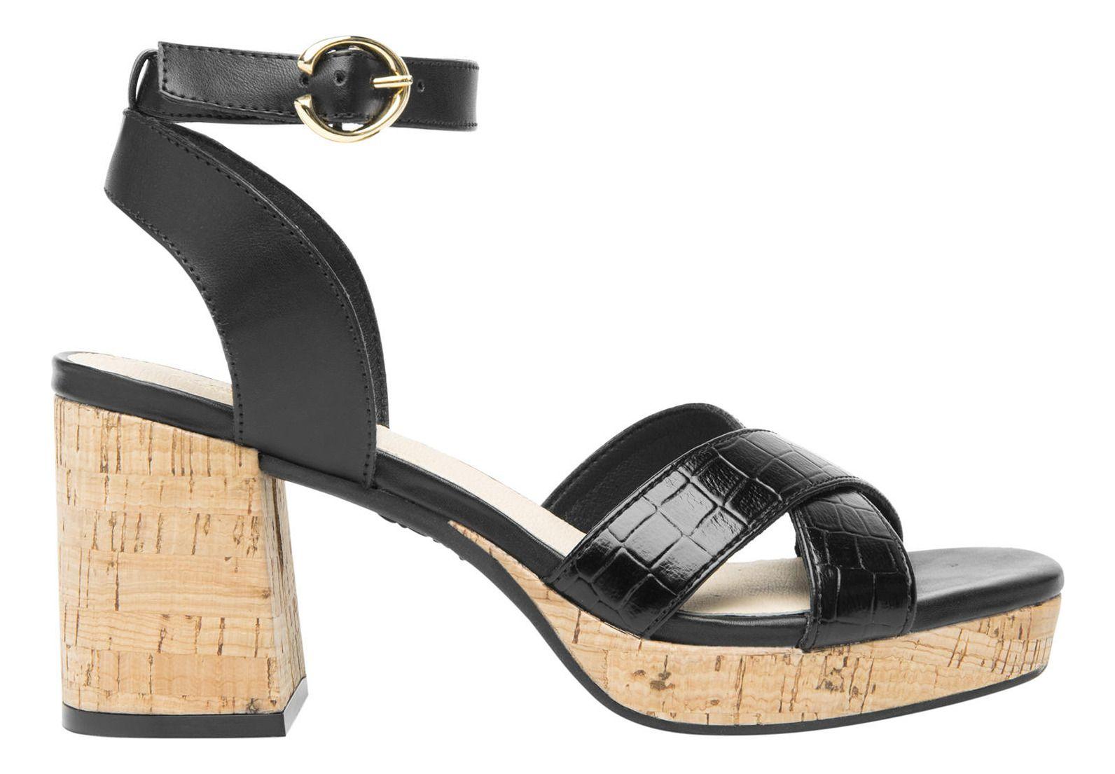 Sandalia Mujer  Kadeisha Negro Flexi-0