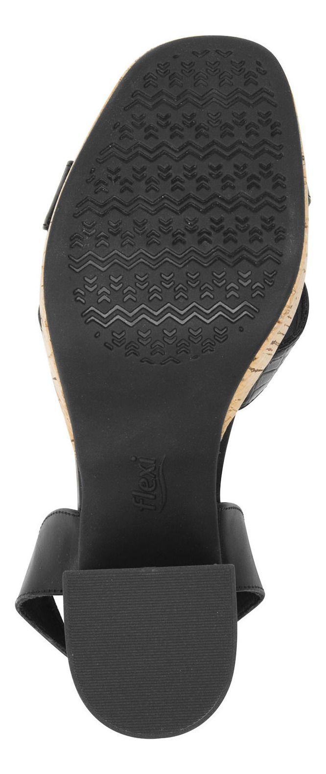 Sandalia Mujer  Kadeisha Negro Flexi-2