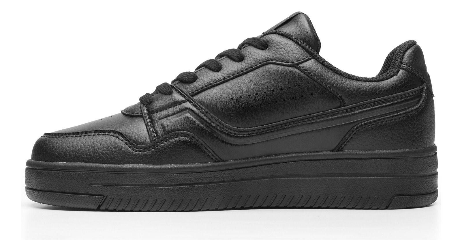 Zapatilla Mujer Inna 131601 Negra Flexi-4