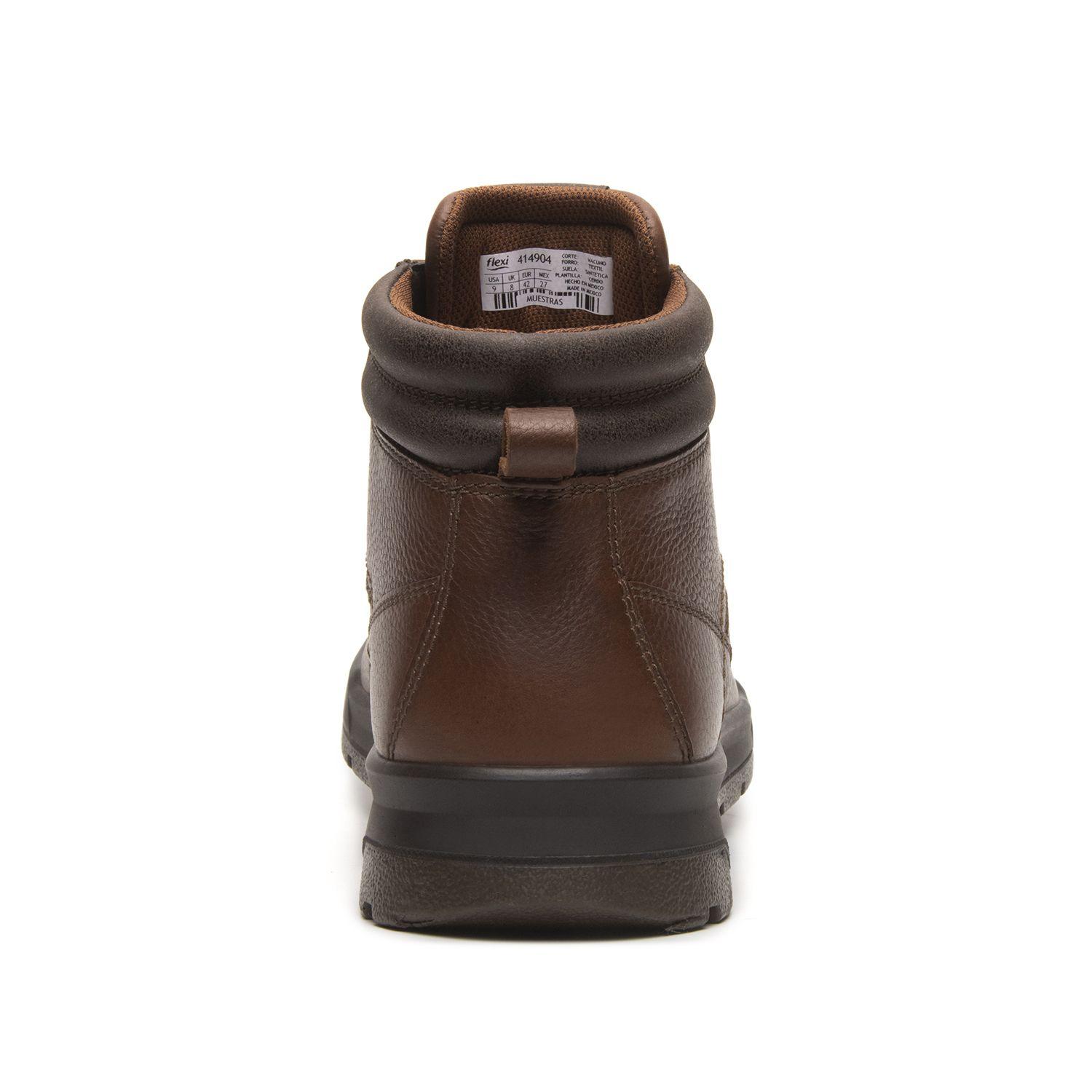 Botin Hombre Rook 414904 Nogal Flexi-5