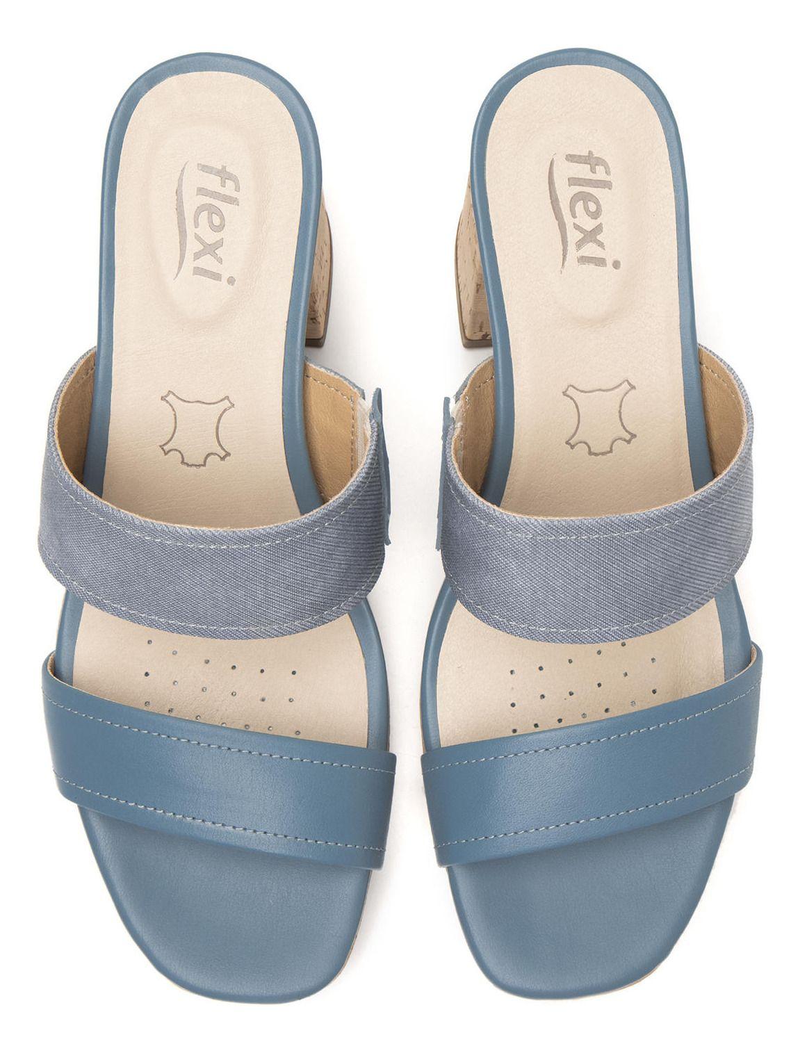 Sandalia Mujer Kadeisha 123005 Azul Flexi-6