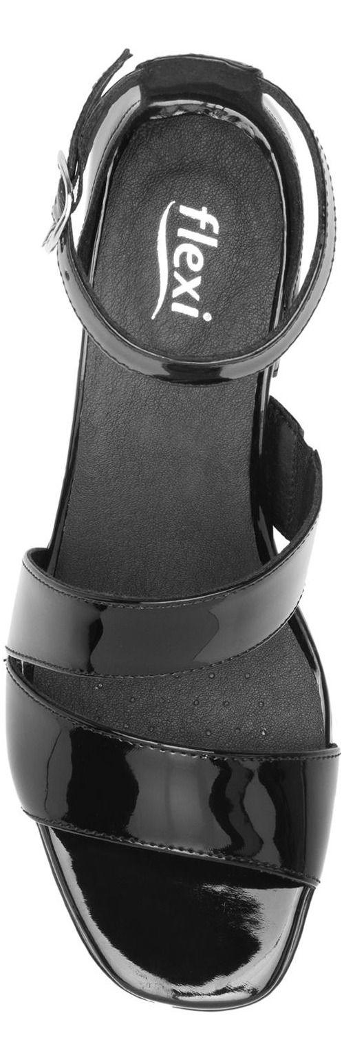 Sandalia Mujer Kadeisha Negro Flexi-5