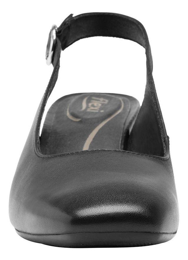 Zapato Mujer Cuero Marione Negro Flexi-3