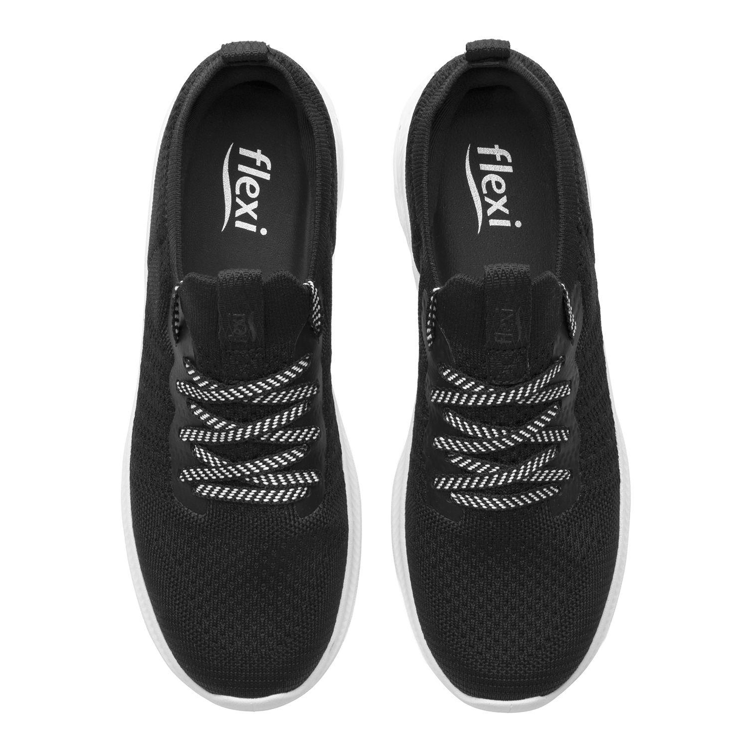 Zapatilla Mujer Brera 135202 Negra Flexi-5