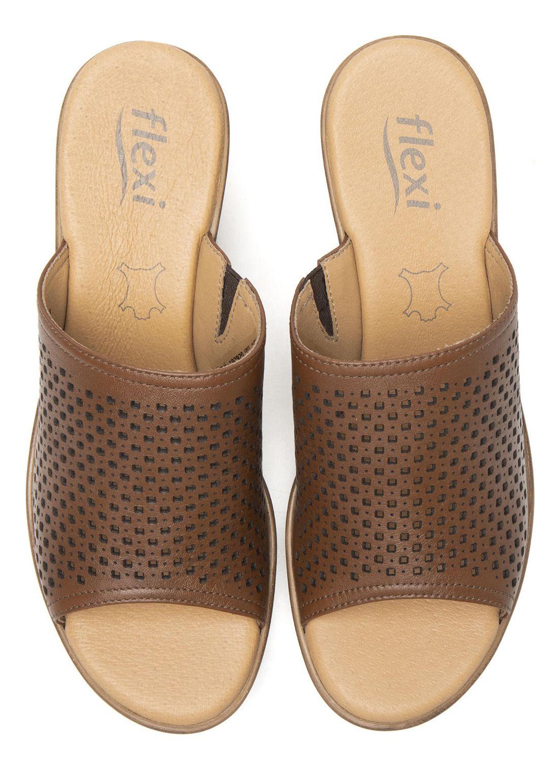 Sandalia Mujer Lory 102920 Café Flexi-6