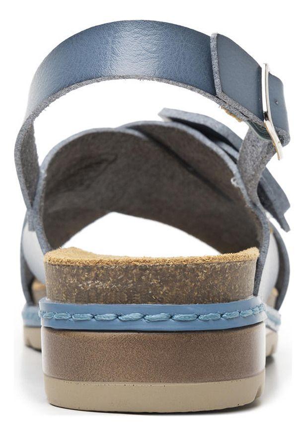 Sandalia Mujer Cassia 129501 Azul Flexi-4