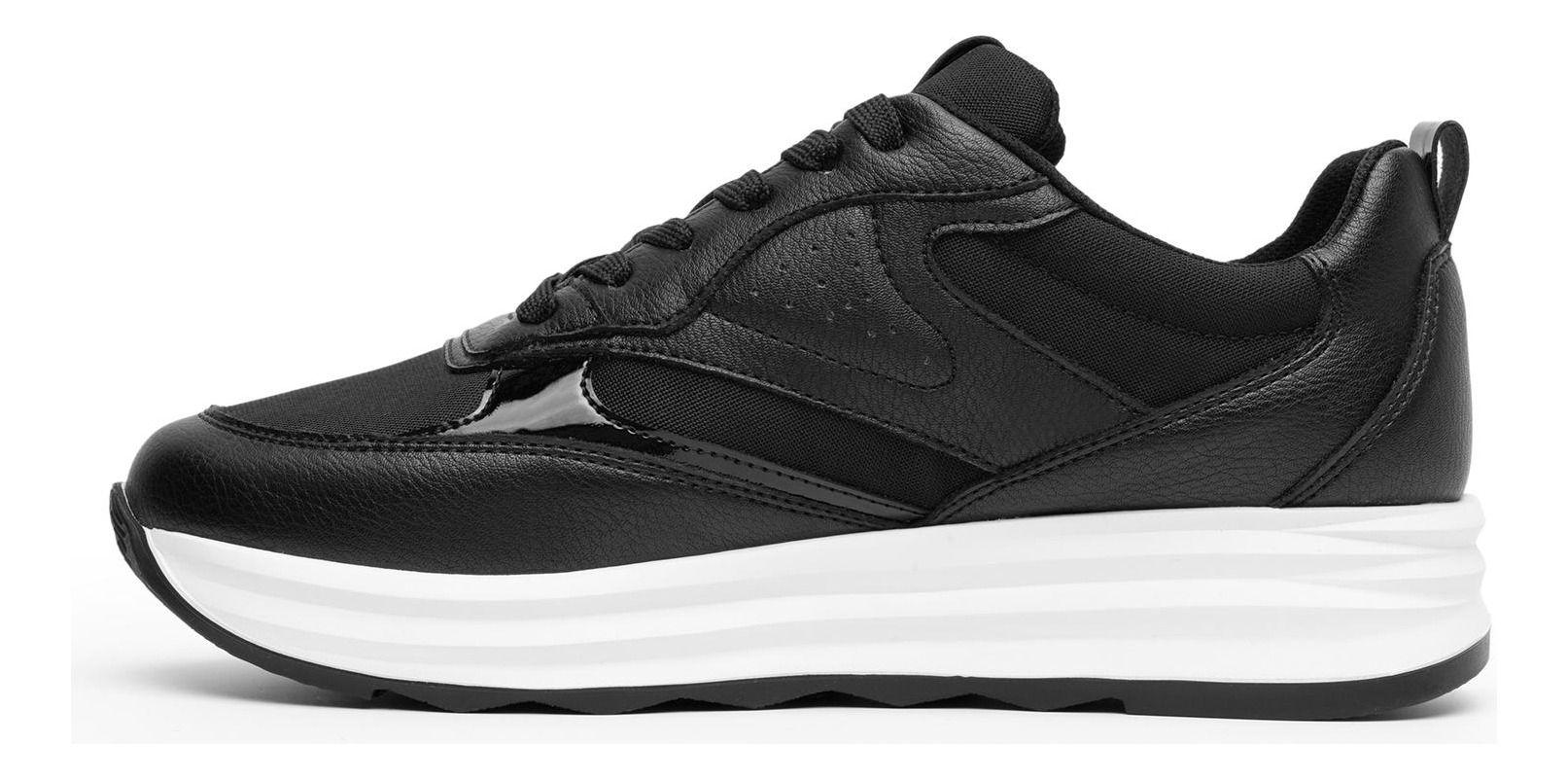 Zapatilla Mujer Nat 127102 Negra Flexi-2