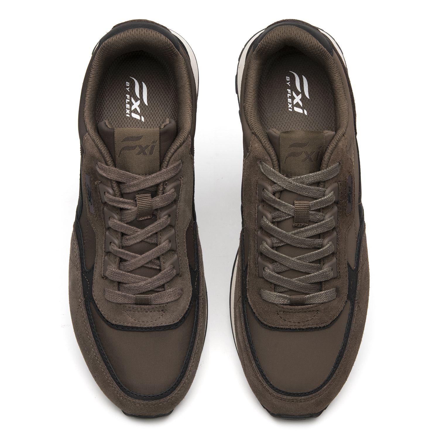 Zapatilla Hombre King 420703 Taupe Flexi-5