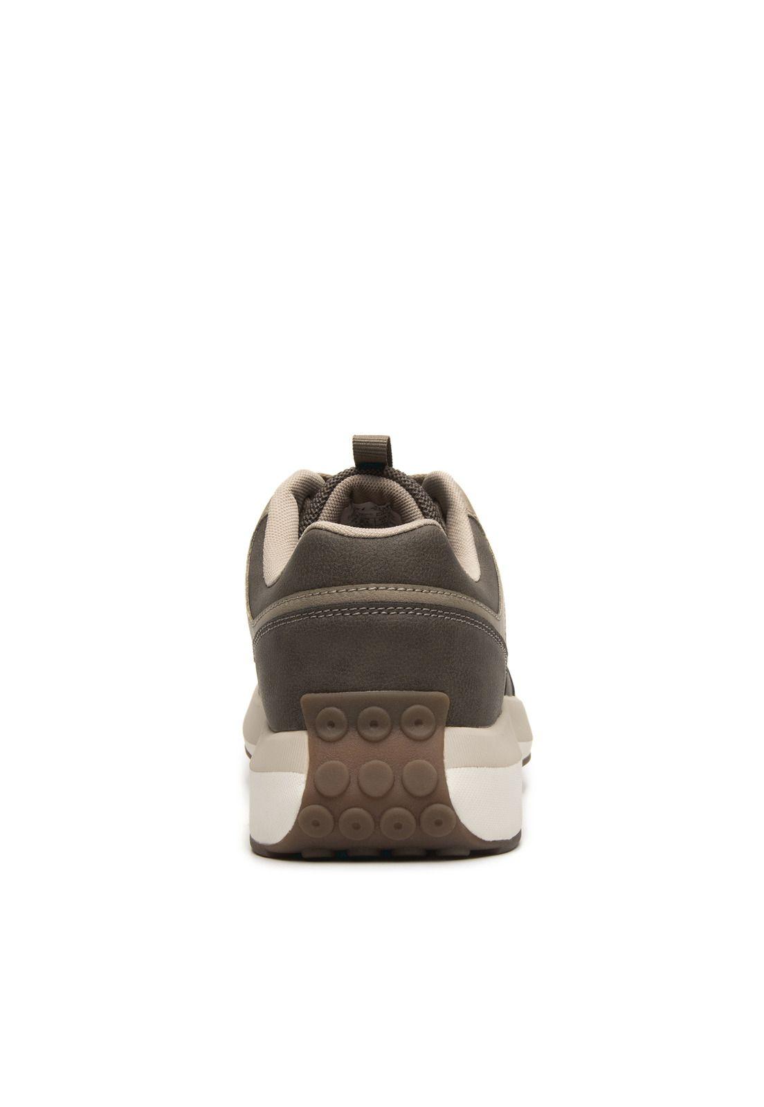 Zapatilla Hombre Flow 413903 Café Flexi-4