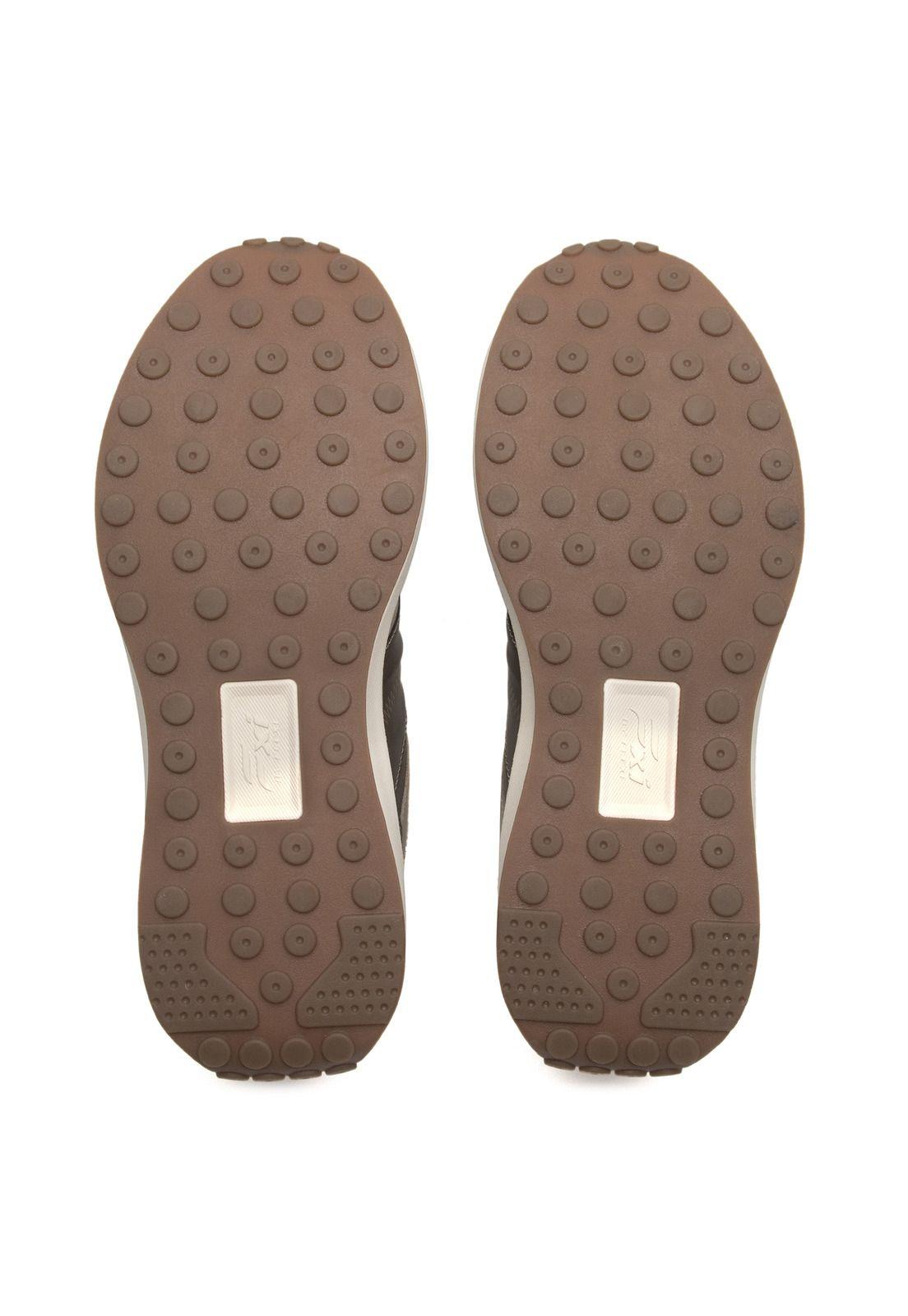 Zapatilla Hombre Flow 413903 Café Flexi-5
