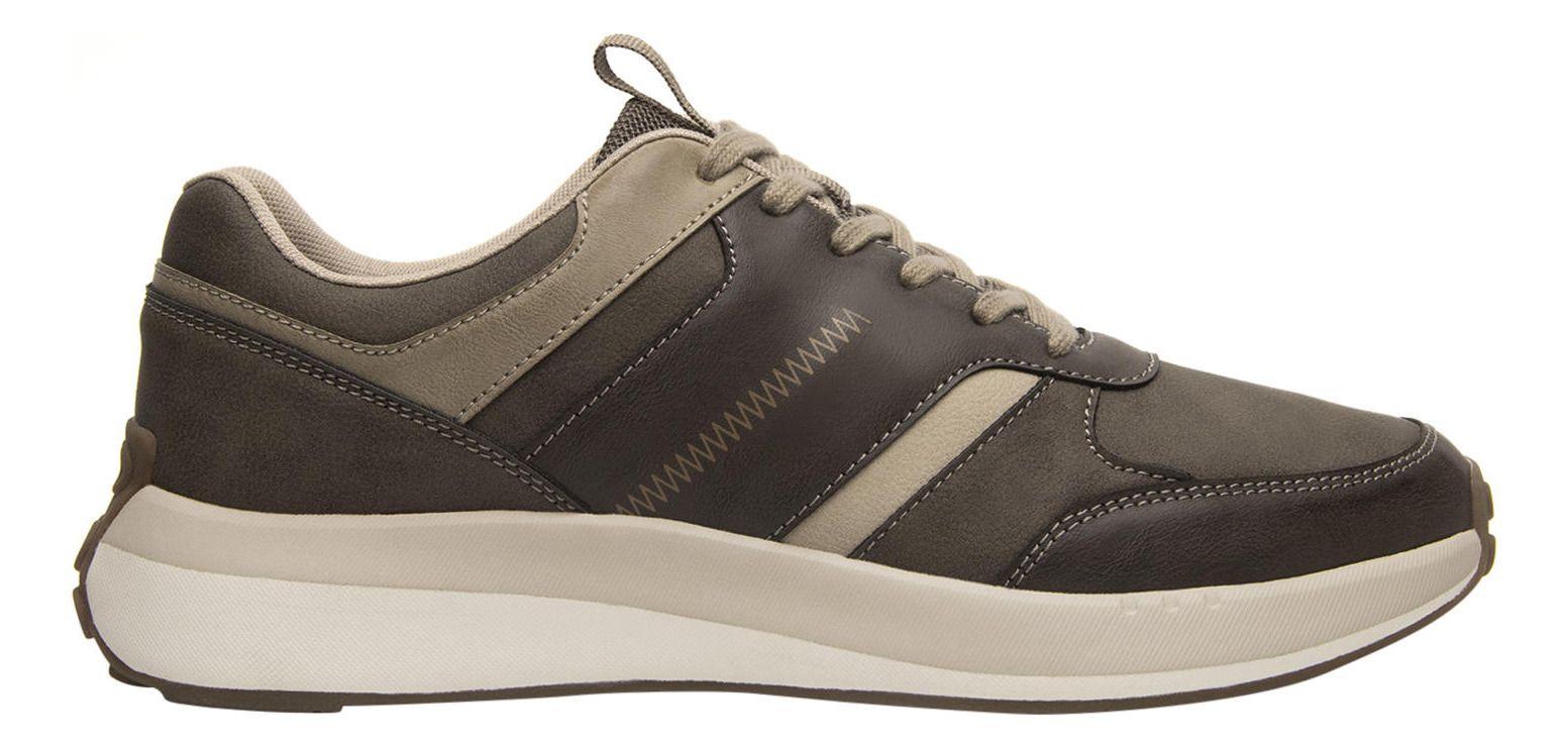 Zapatilla Hombre Flow 413903 Café Flexi-0