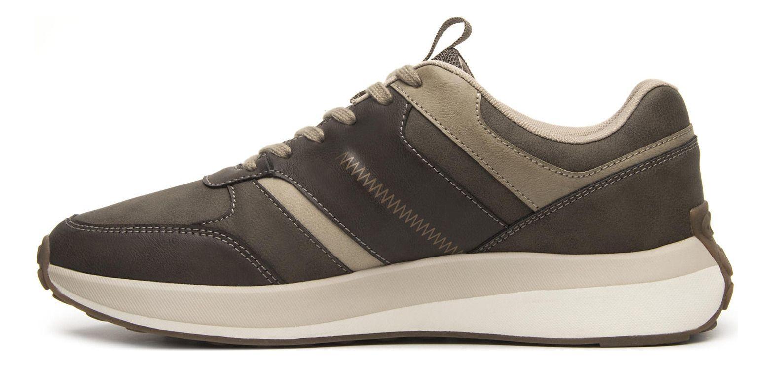 Zapatilla Hombre Flow 413903 Café Flexi-2