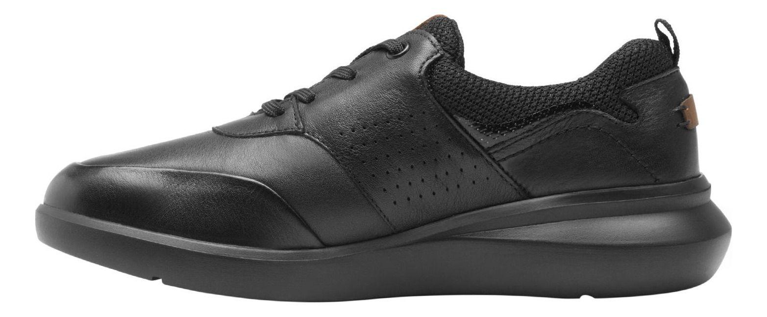 Zapatilla Mujer Cuero Alisha Negro Flexi-2